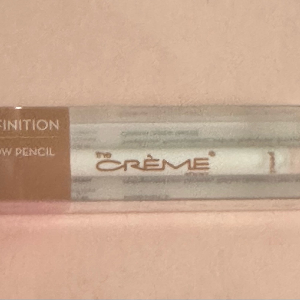 The Crème Shop Micro Brow Pencil Blonde 2-in-1 Spoolie Ultra-Fine Tip